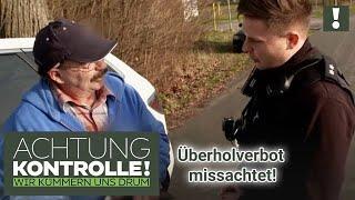  Frontalzusammenstoß provoziert und Überholverbot ignoriert! | Achtung Kontrolle