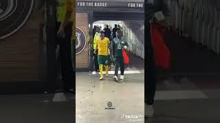Relebohile Mofokeng after Bafana Bafana match ️#orlandopirates #football #bafanabafana #southafrica