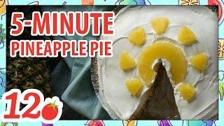 5-Minute No Bake Pineapple Pie Recipe