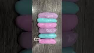Making a #slime swirl #satisfying #satisfyingvideo #slimevideo #makingslime #calming #christmas