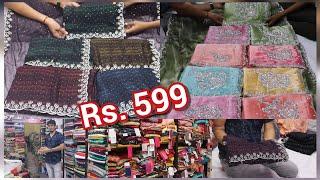 Rs. 599 Clearance Sale Designer Saree Year end Sale