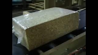 Гидравлический пресс упаковщик опилки, стружки, волокна #machine #farming #food #woodworking #опилка