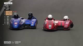 Molson Group British Sidecar Championship 2022 Round 6 Cadwell Park - Race 1