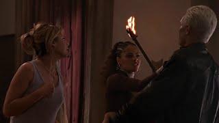 AllSpuffyScenes 2x10 Buffy & Kendra vs Spike & Patrice