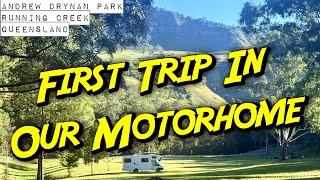 OUR FIRST MOTORHOME WEEKEND (Andrew Drynan Park - Queensland - Ford Talvor Euro Deluxe)