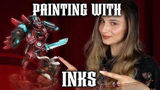 Painting with INKS | TAU army