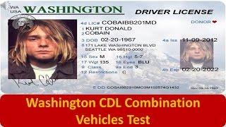Washington CDL Combination Vehicles Test