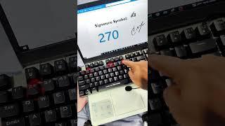 Unlock the Secret: Insert Signature Symbols in MS Word with a Simple Shortcut!#MSWordHack#Keyboard