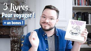 3 livres pour voyager ! ️