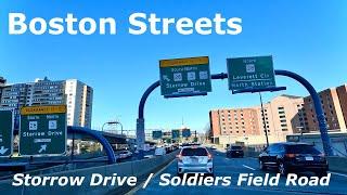 Boston Streets: Storrow Drive / Soldiers Field Road