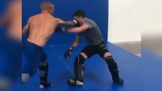 TJ Dillashaw Clips Training Partner