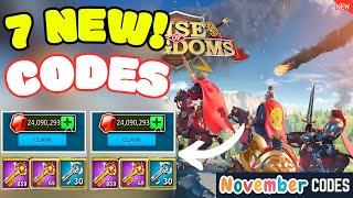 *NEW* RISE OF KINGDOMS CODES 5 NOVEMBER 2024 - RISE OF KINGDOMS REDEEM CODES 2024 - CODE ROK