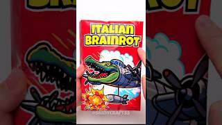 ITALIAN BRAINROT Game Book |Tung Tung Tung Sahur#blindbag #gamebook  #shinycrafts #papercraft