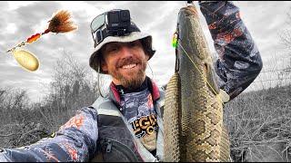 The BEST LURE for Early Season Snakehead; Spring Snakehead Fishing in Maryland