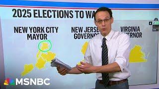 Kornacki is back at the Big Board with a preview of 2025's major political stories