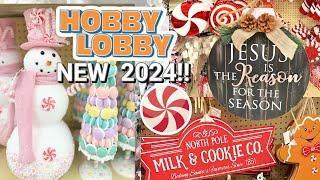 NEW! HOBBY LOBBY SHOP WITH ME~2024 CUTE DECOR I Love Christmas episode 12 Olivias Romantic Home