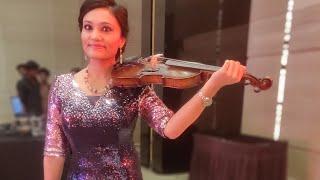 TWISHA VYAS- Violin song on ek pyar ka Nagma hai