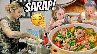 FIRST TIME MAGLUTO NG SINIGANG! (KWENTUHAN WITH MADAM AIVAN!)