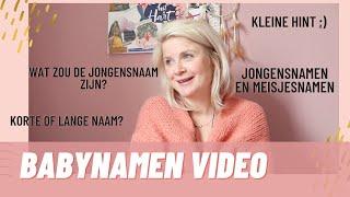 10 BABYNAMEN die we leuk vinden maar niet gebruiken (+ onthulling jongensnaam!) Kellycaresse