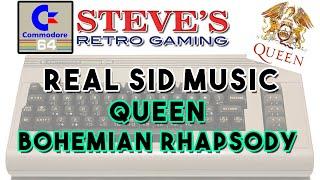 Queen - Bohemian Rhapsody - REAL Commodore 64 SID Music - NOT Emulator