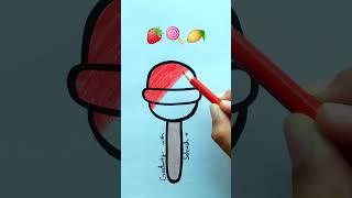 Satisfying Drawing | Candy Art #satisfying #shorts