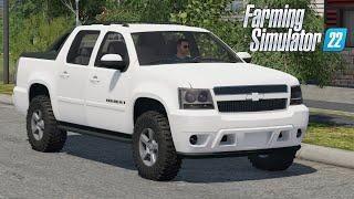 FS22 - Chevrolet Avalanche 2nd gen - NEW Car mod for Farming Simulator 2022 Roleplay Mods