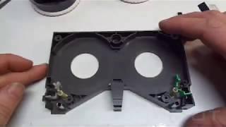 Betamax Cassettes Important Safeguards Repairing Tension Tabs