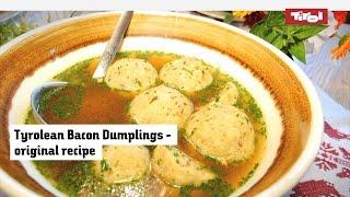 Austrian Bacon Dumplings: original recipe