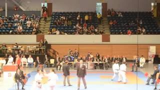 Khachik Baghdasaryan(GER) VS Brown Alton(ENG) KARATE1 Premier League Hamburg 2016