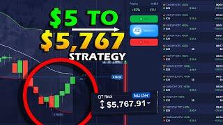 TURN $5 TO $5K WITH THIS STRATEGY | BINARY OPTION STRATEGY| POCKET OPTION TRICK | BEGINNER-FRIENDLY