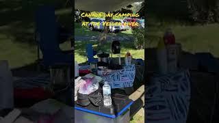 Canada day camping#shorts#Vedder river campsite#chilliwack#bc camping