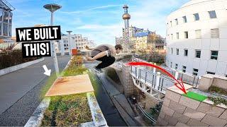 10K SPECIAL! Making IMPOSSIBLE jumps possible + Underground Tour | Parkour Vlog Ep.12 [VIENNA]