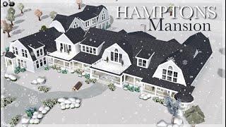 Coastal Family Mansion With Guest House Bloxburg Speedbuild