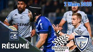 PRO D2: Résumé partie complète Provence Rugby vs Colomiers Rugby : J23 - Saison 2024/2025