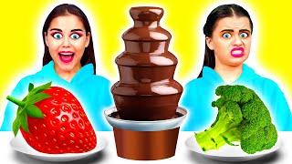 CHOCOLATE FONDUE CHALLENGE!