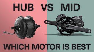 HUB VS MID DRIVE | Choosing the Best Electric Bike Motor #electricbike #ebike