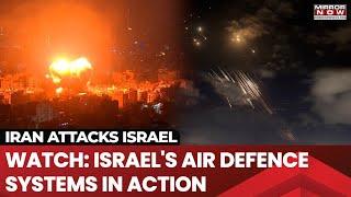 Iran-Israel War | Israel's Iron Dome Missile Defense System Intercepts Iranian Ballistic Missiles