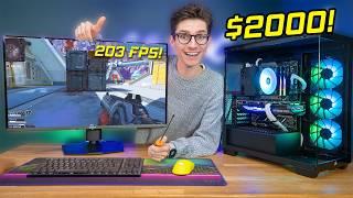 The ULTIMATE $2000 Gaming PC Build 2025! 