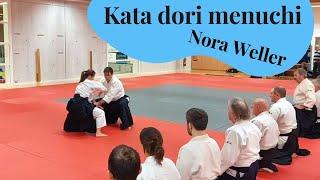 AIKIDO: Kata dori men uchi with Nora Weller