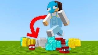 Minecraft, But Jumping Multiplies Items...