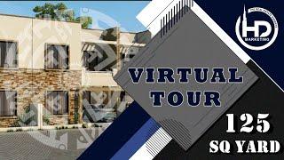 125sq  yard villa Bahira Town | Inside Tour Ali block | Villa Design | House construction cost