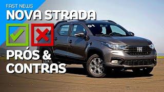 Nova Fiat Strada 2021: 5 Prós & Contras da nova geração