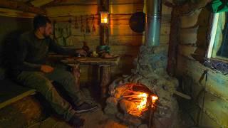 Construyendo un refugio en medio de la nada, Baño de muestra en el bosque