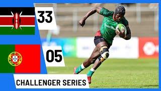 KENYA vs PORTUGAL Rugby 7s Men's Challenger Series 2024 Munich Germany