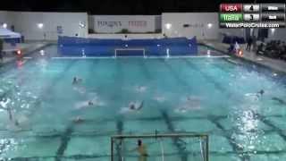 USA vs. Italy - Men's Water Polo - Exhibition Game 2