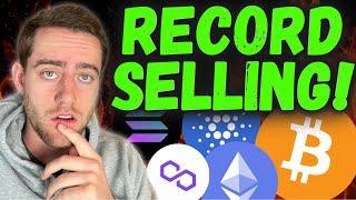 RECORD BITCOIN SELLING FROM THIS ETF! (GET READY NOW)