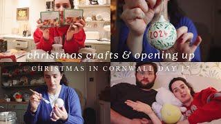 Crafting Christmas homemade gifts and being vulnerable with you  vlogmas day 17