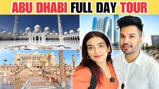 24 HRS IN ABU DHABI ||TOP 10  BEST PLACES|| CITY TOUR OF ABU DHABI || BUDGET TOUR || 2023