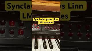 Linn LM1 samples in 1985 Synclavier PSMT