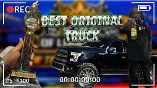 I Won My First Award With The New Truck!!! King Of Louisiana Carshow